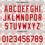 Custom Stitched White Red-White 3D Christmas Sports Pullover Sweatshirt Hoodie