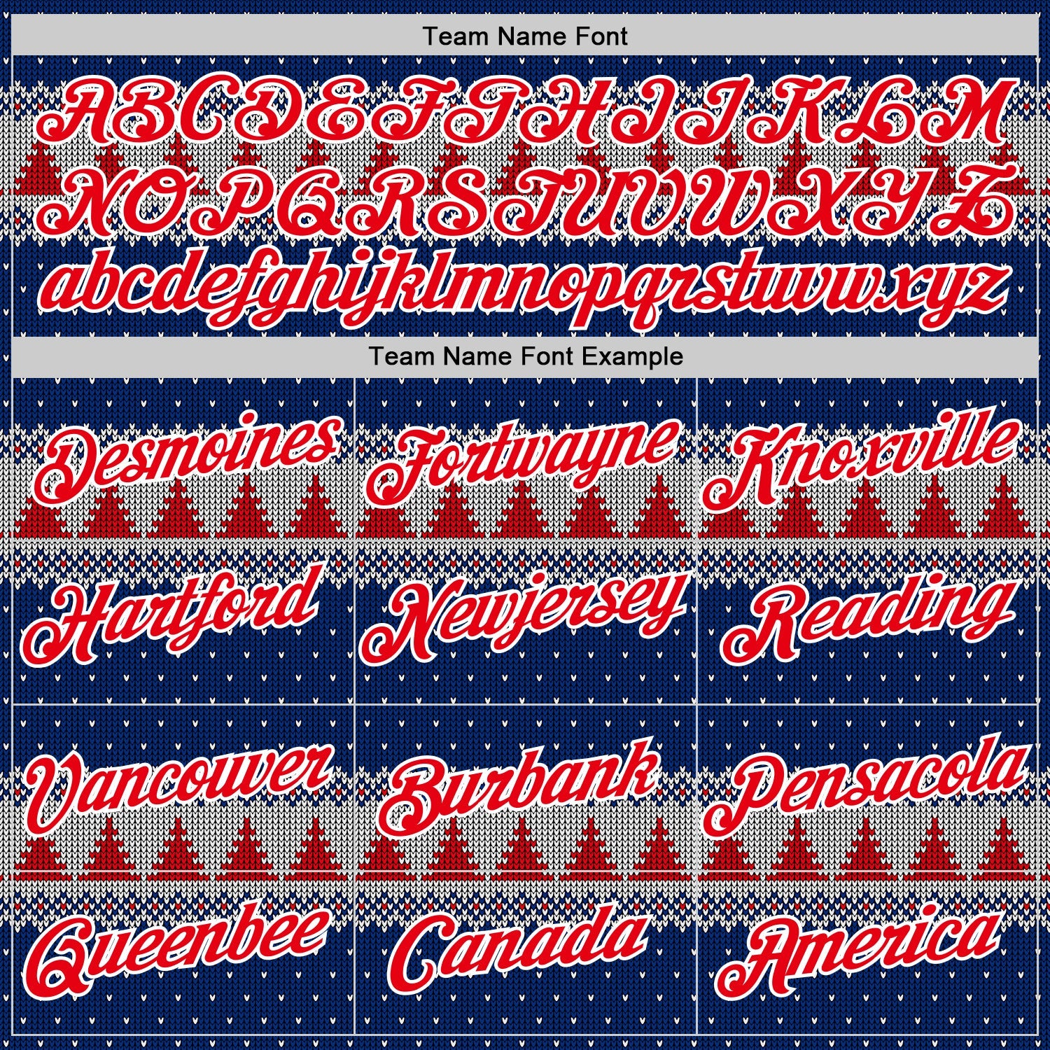 Custom Stitched Royal Red-White 3D Christmas Stripe Sports Pullover Sweatshirt Hoodie