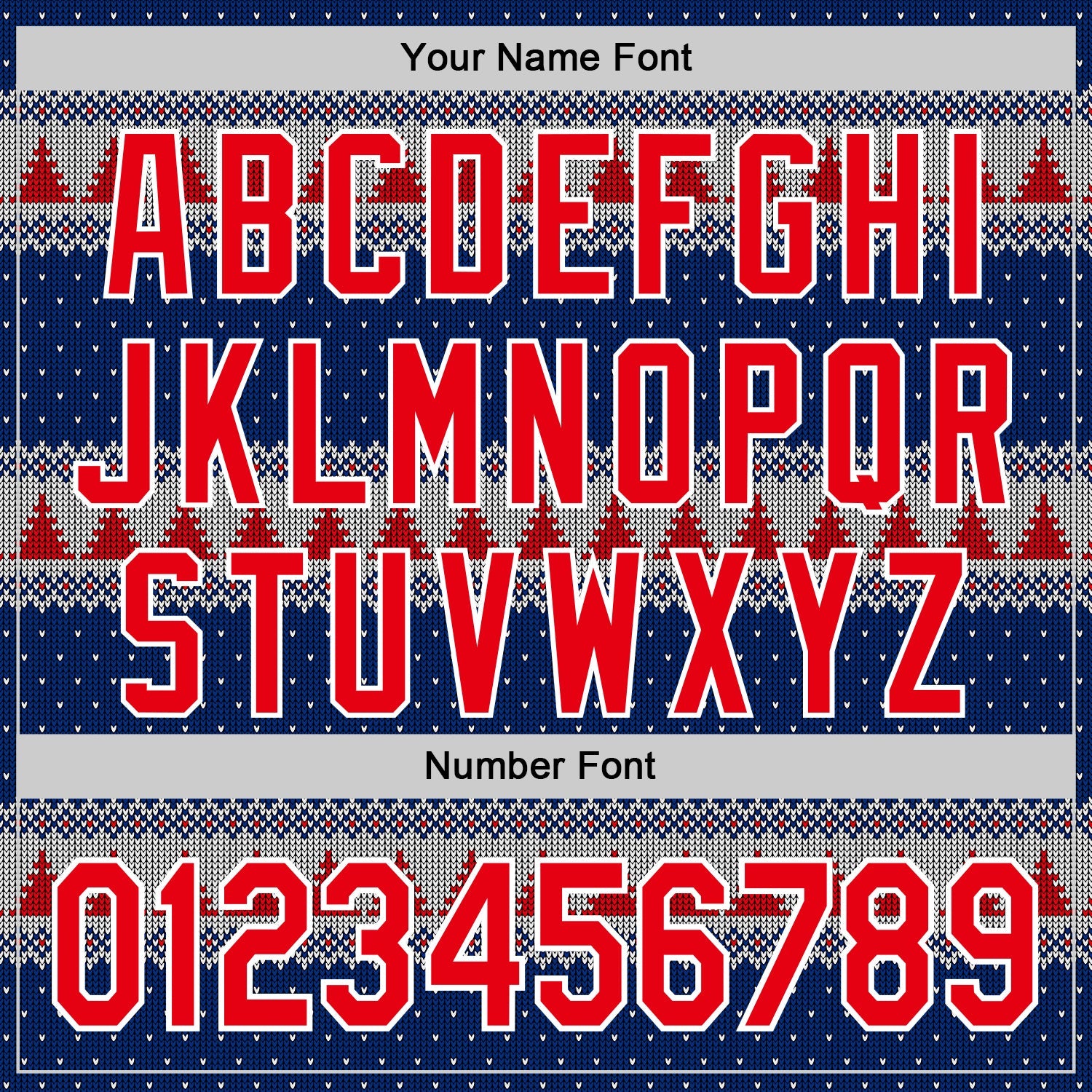 Custom Stitched Royal Red-White 3D Christmas Stripe Sports Pullover Sweatshirt Hoodie