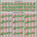 Custom Stitched White Grass Green-Red 3D Christmas Stripe Sports Pullover Sweatshirt Hoodie
