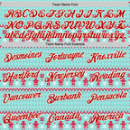 Custom Stitched Ice Blue Red-Cream 3D Christmas Ugly Sweater Sports Pullover Sweatshirt Hoodie