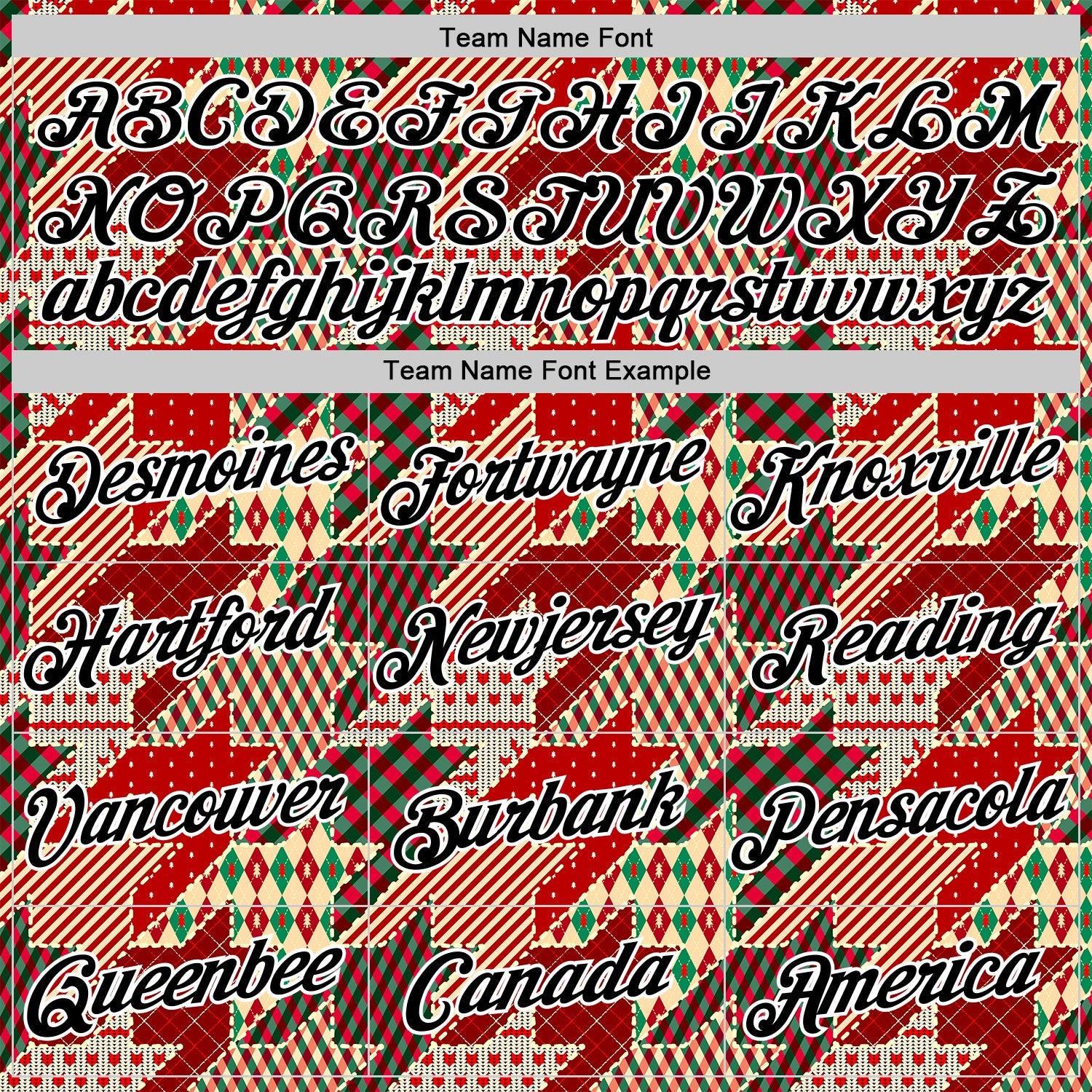 Custom Stitched Red Black-White 3D Christmas Houndstooth Sports Pullover Sweatshirt Hoodie