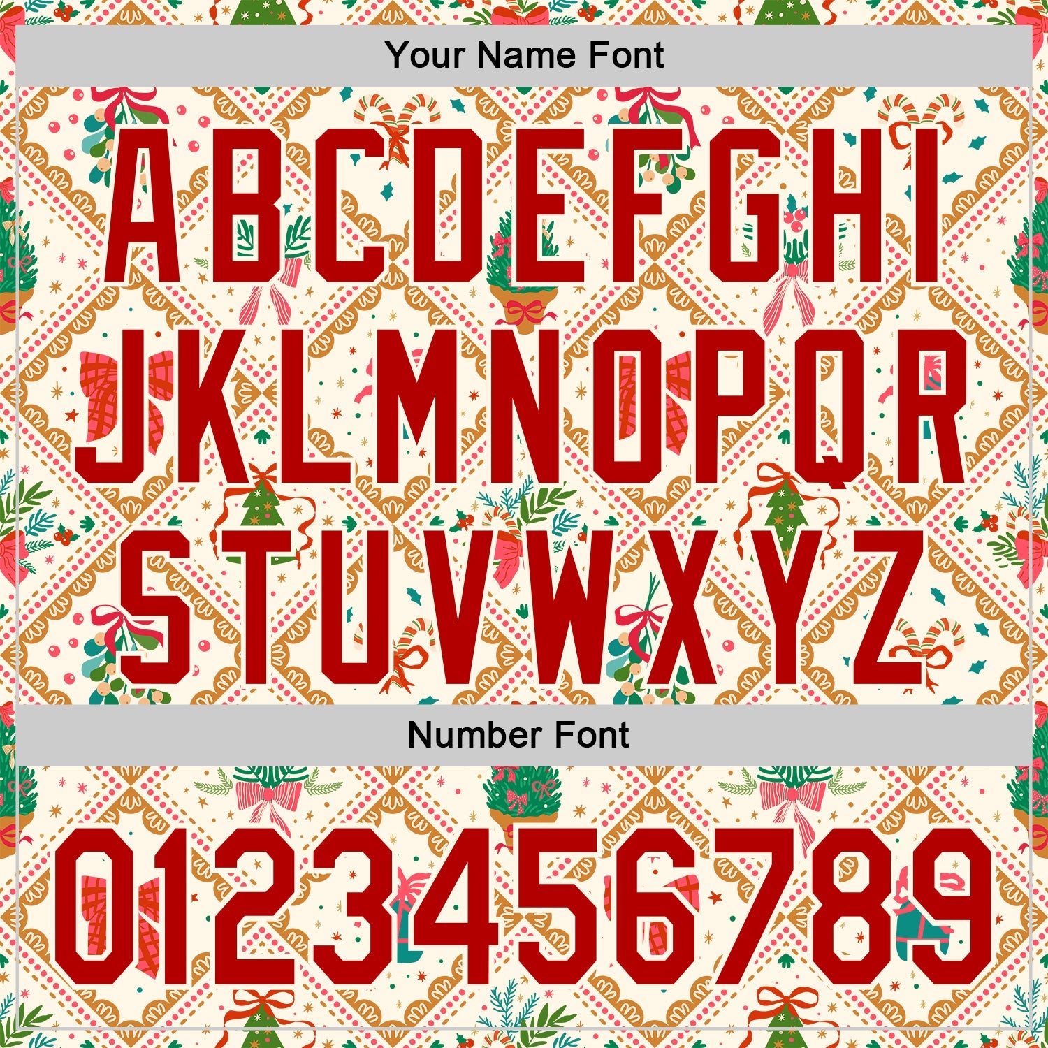 Custom Stitched Cream Red-Cream 3D Christmas Patchwork Sports Pullover Sweatshirt Hoodie