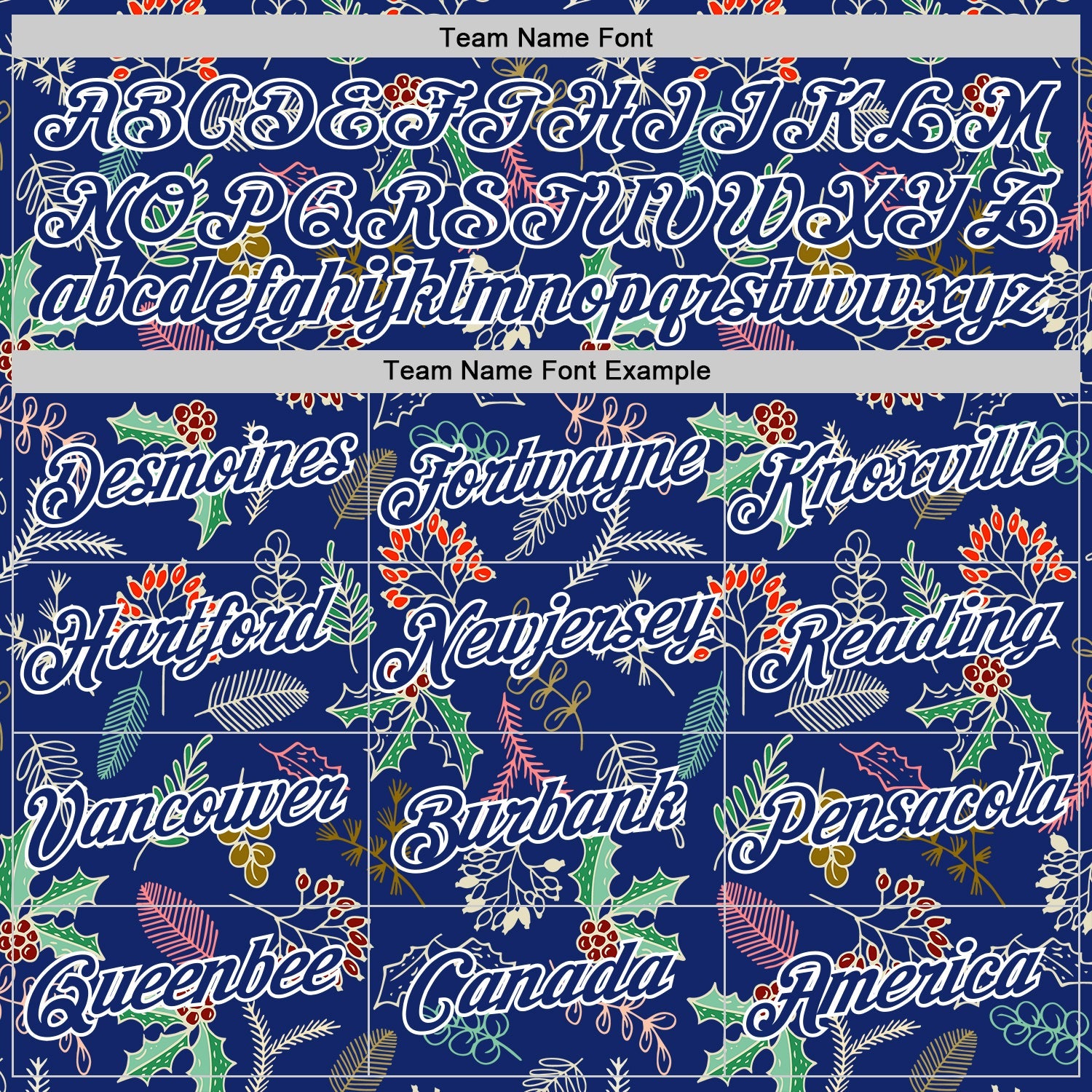 Custom Stitched Royal Royal-White 3D Christmas Sports Pullover Sweatshirt Hoodie