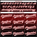 Custom Stitched Black White-Red 3D Pattern Design Geometrico Graph Sports Pullover Sweatshirt Hoodie