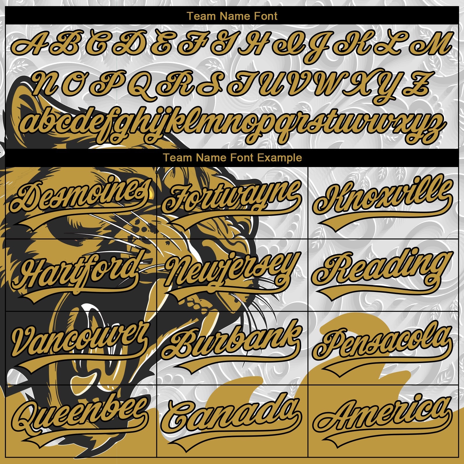 Custom Stitched Gray Old Gold-Black 3D Pattern Design Leopardo Sports Pullover Sweatshirt Hoodie