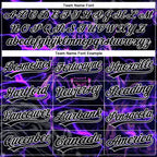 Custom Stitched Purple Black-White 3D Pattern Design Leopardo Sports Pullover Sweatshirt Hoodie