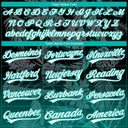 Custom Stitched Black White-Teal 3D Pattern Design Leopardo Sports Pullover Sweatshirt Hoodie