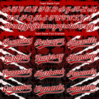 Custom Stitched Black Red-White 3D Pattern Design Leopardo Sports Pullover Sweatshirt Hoodie