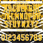 Custom Stitched Black Gold-White 3D Pattern Design Leopardo Sports Pullover Sweatshirt Hoodie