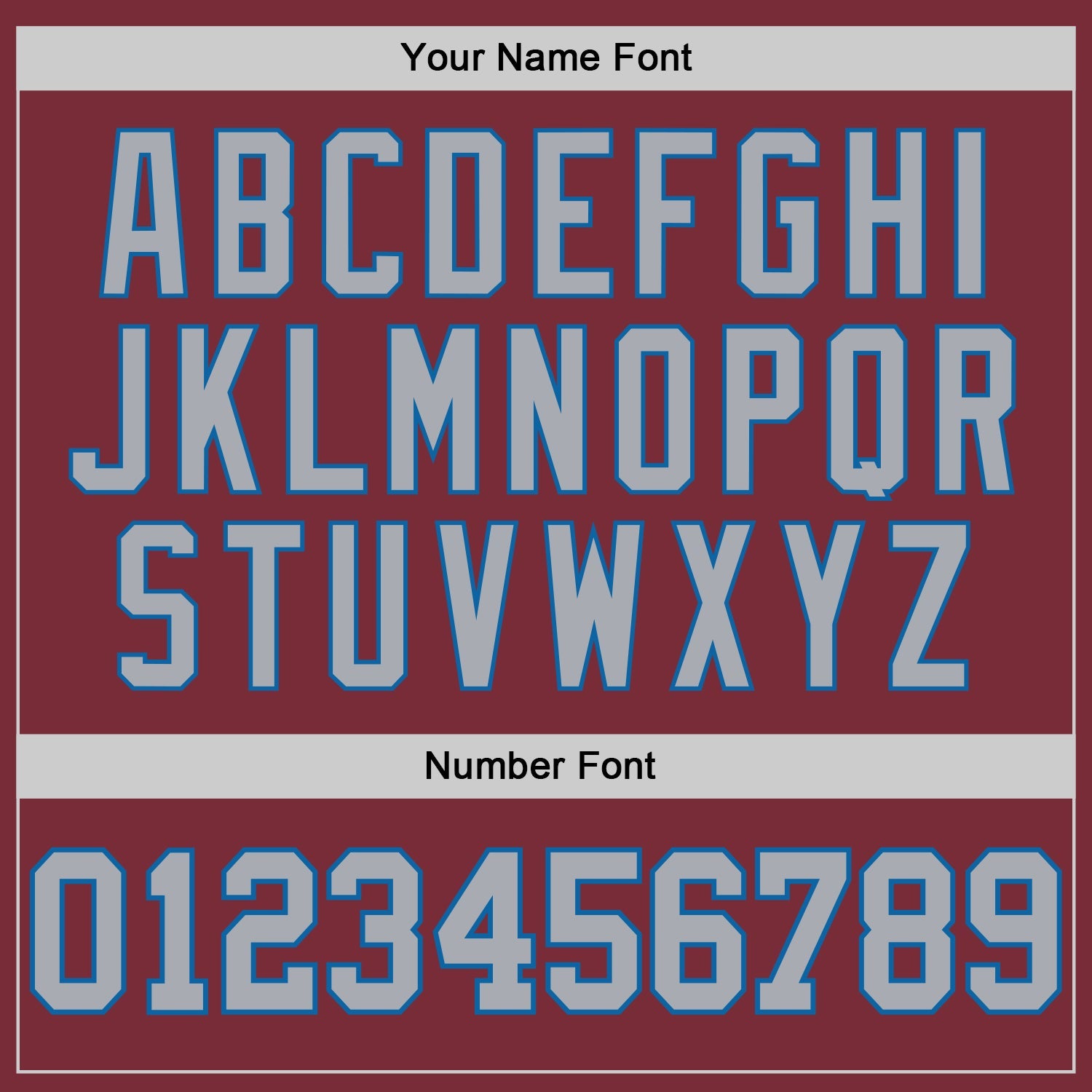 Custom Burgundy Gray-Blue 3D Pattern Design Game Day Colorado Inspired Sports Pullover Sweatshirt Hoodie