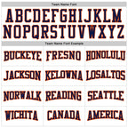Custom White Navy-Orange 3D Pattern Design Game Day Edmonton Inspired Sports Pullover Sweatshirt Hoodie