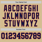 Custom Vegas Gold Navy-Red 3D Pattern Design Game Day Florida Inspired Sports Pullover Sweatshirt Hoodie