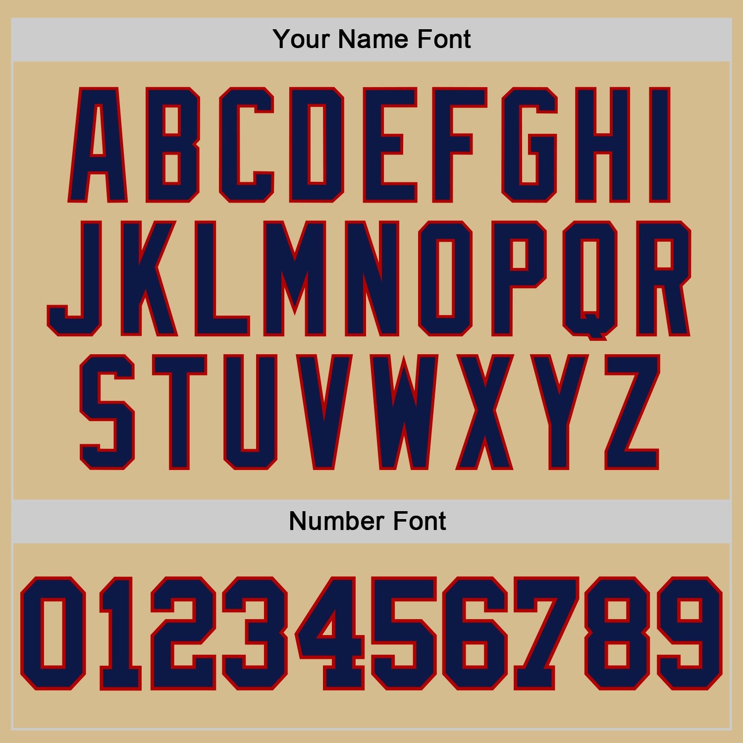 Custom Vegas Gold Navy-Red 3D Pattern Design Game Day Florida Inspired Sports Pullover Sweatshirt Hoodie