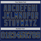 Custom Navy Royal-Gold 3D Pattern Design Game Day St.Louis Inspired Sports Pullover Sweatshirt Hoodie