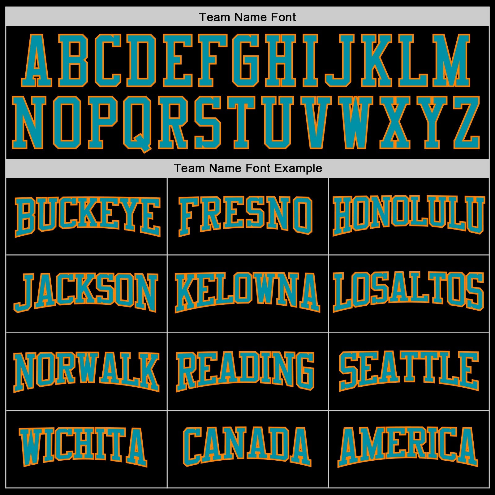 Custom Black Teal-Bay Orange 3D Pattern Design Game Day San Jose Inspired Sports Pullover Sweatshirt Hoodie