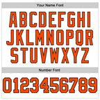 Custom White Orange-Black 3D Pattern Design Game Day Anaheim Inspired Sports Pullover Sweatshirt Hoodie