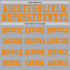 Custom Gray Bay Orange-Old Gold 3D Pattern Design Game Day Anaheim Inspired Sports Pullover Sweatshirt Hoodie