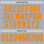 Custom Gray Bay Orange-Old Gold 3D Pattern Design Game Day Anaheim Inspired Sports Pullover Sweatshirt Hoodie
