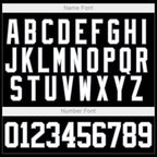 Custom Black White-Gray 3D Pattern Curve Lines Hockey Lace Neck Jersey