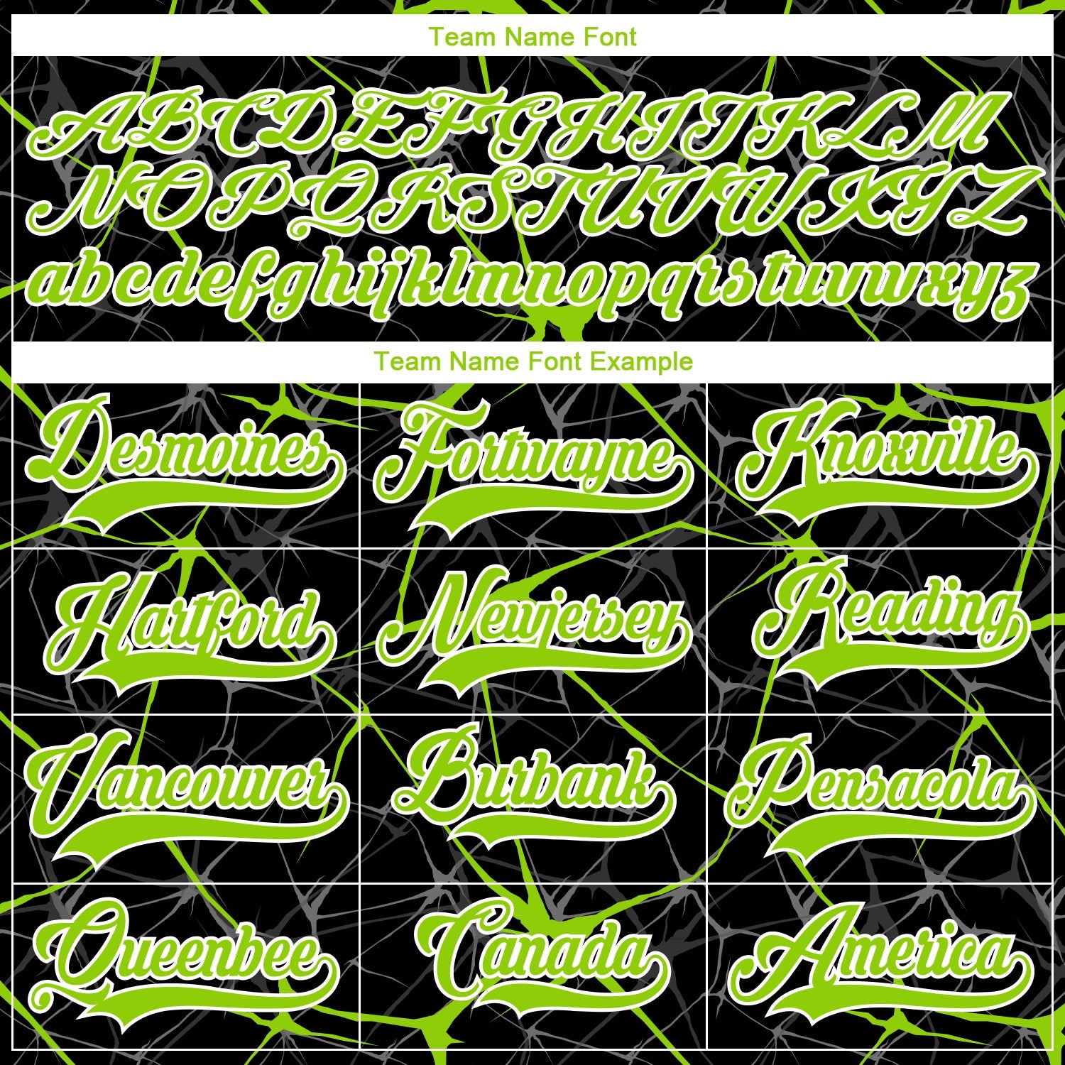 Custom Black Neon Green-White 3D Pattern Abstract Network Hockey Lace Neck Jersey