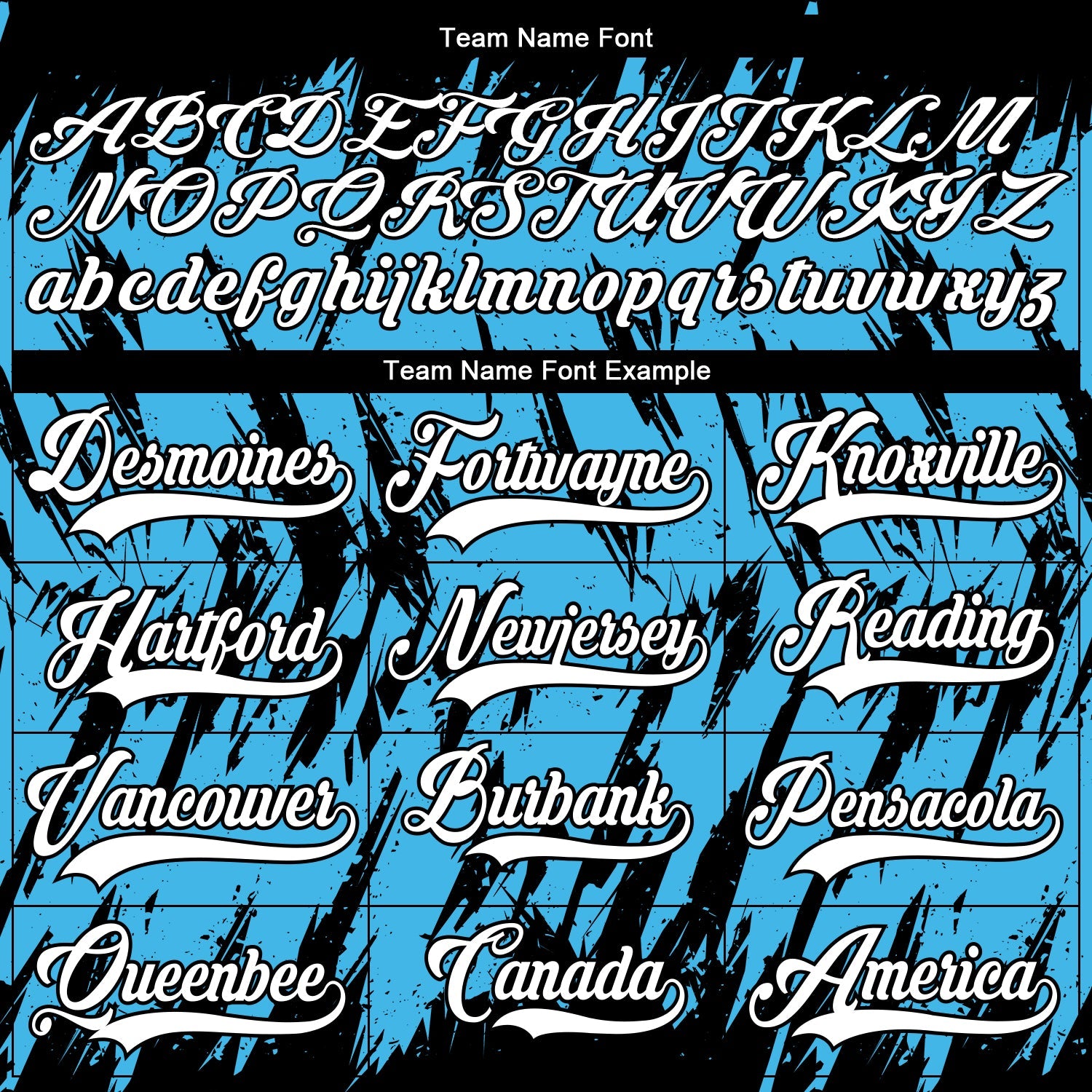 Custom Sky Blue White-Black 3D Pattern Splash Art Hockey Lace Neck Jersey