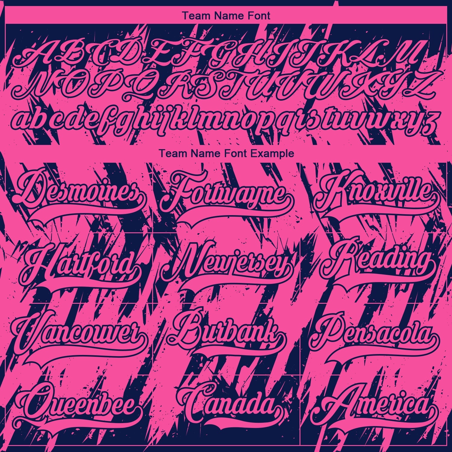 Custom Pink Navy-White 3D Pattern Splash Art Hockey Lace Neck Jersey