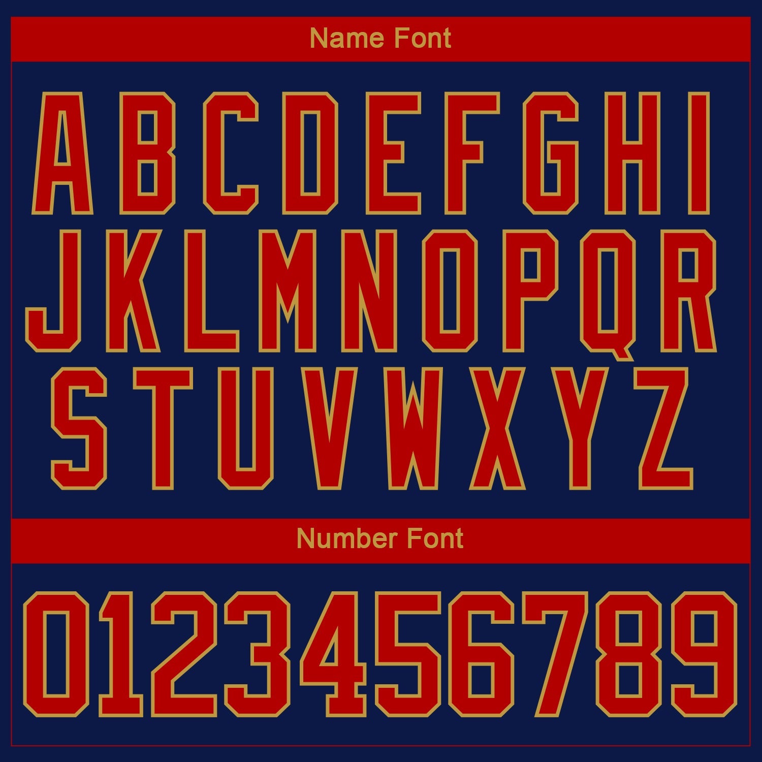 Custom Navy Red Old Gold-White 3D Pattern Abstract Shape Hockey Lace Neck Jersey