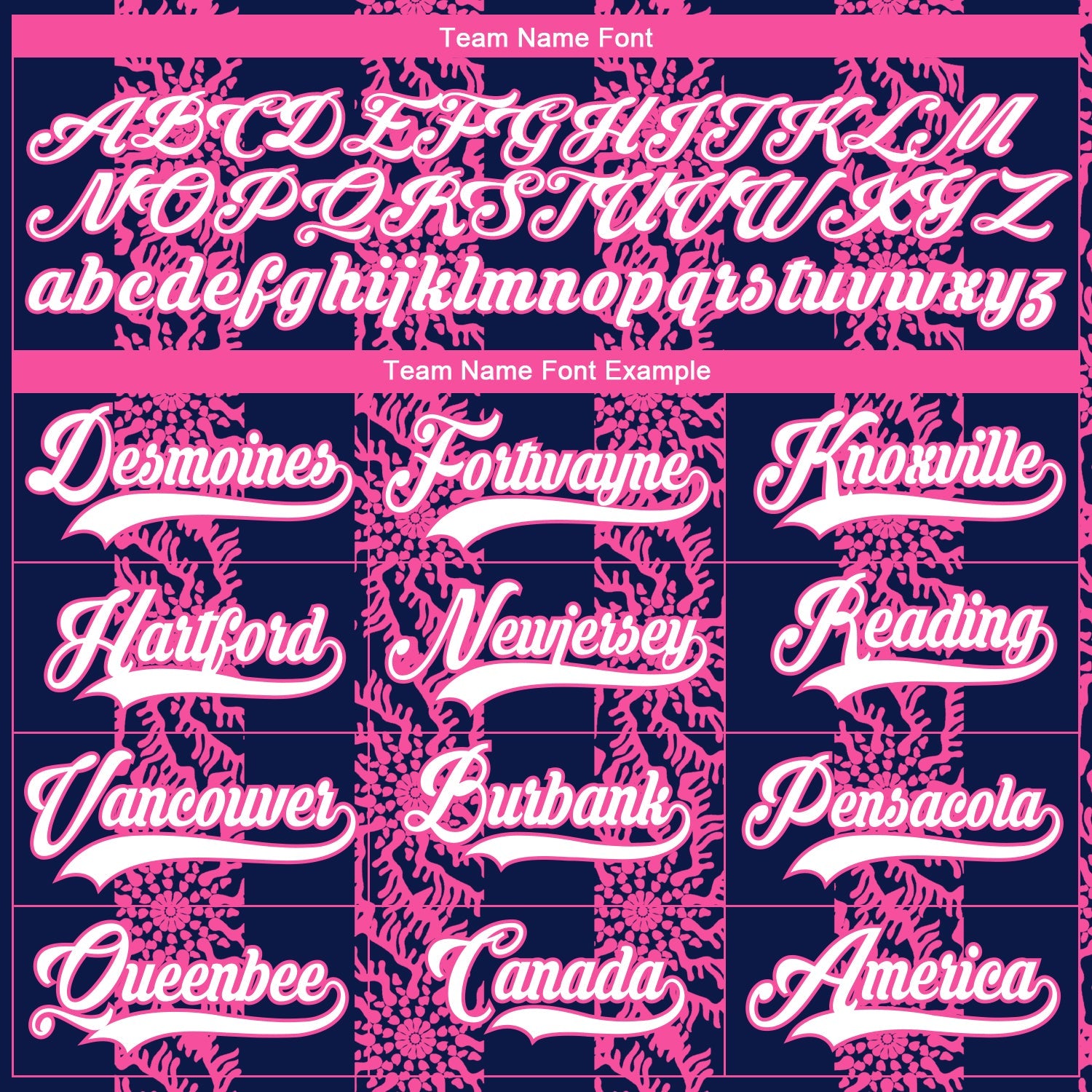 Custom Navy White-Pink 3D Pattern Abstract Shape Hockey Lace Neck Jersey