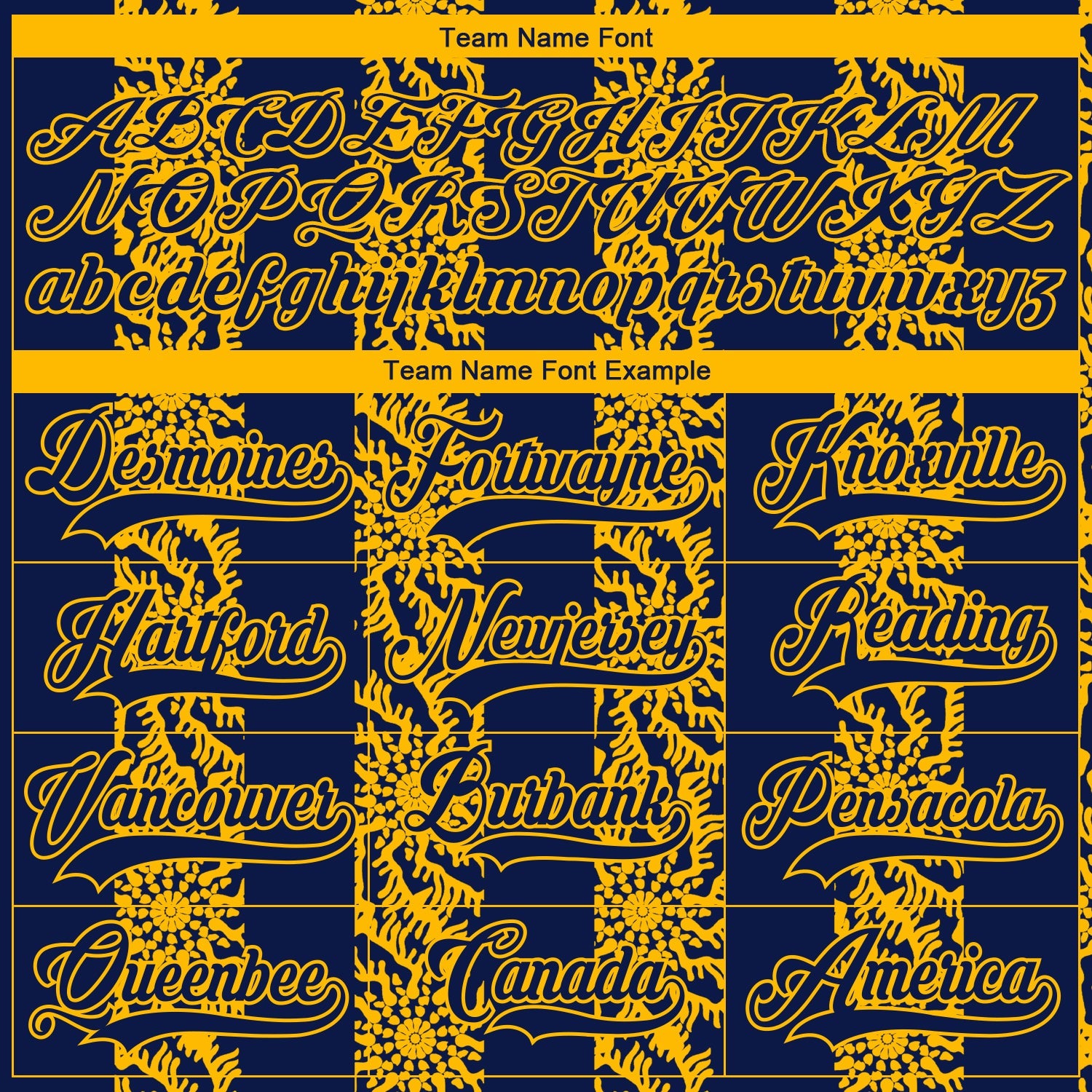 Custom Navy Gold-White 3D Pattern Abstract Shape Hockey Lace Neck Jersey