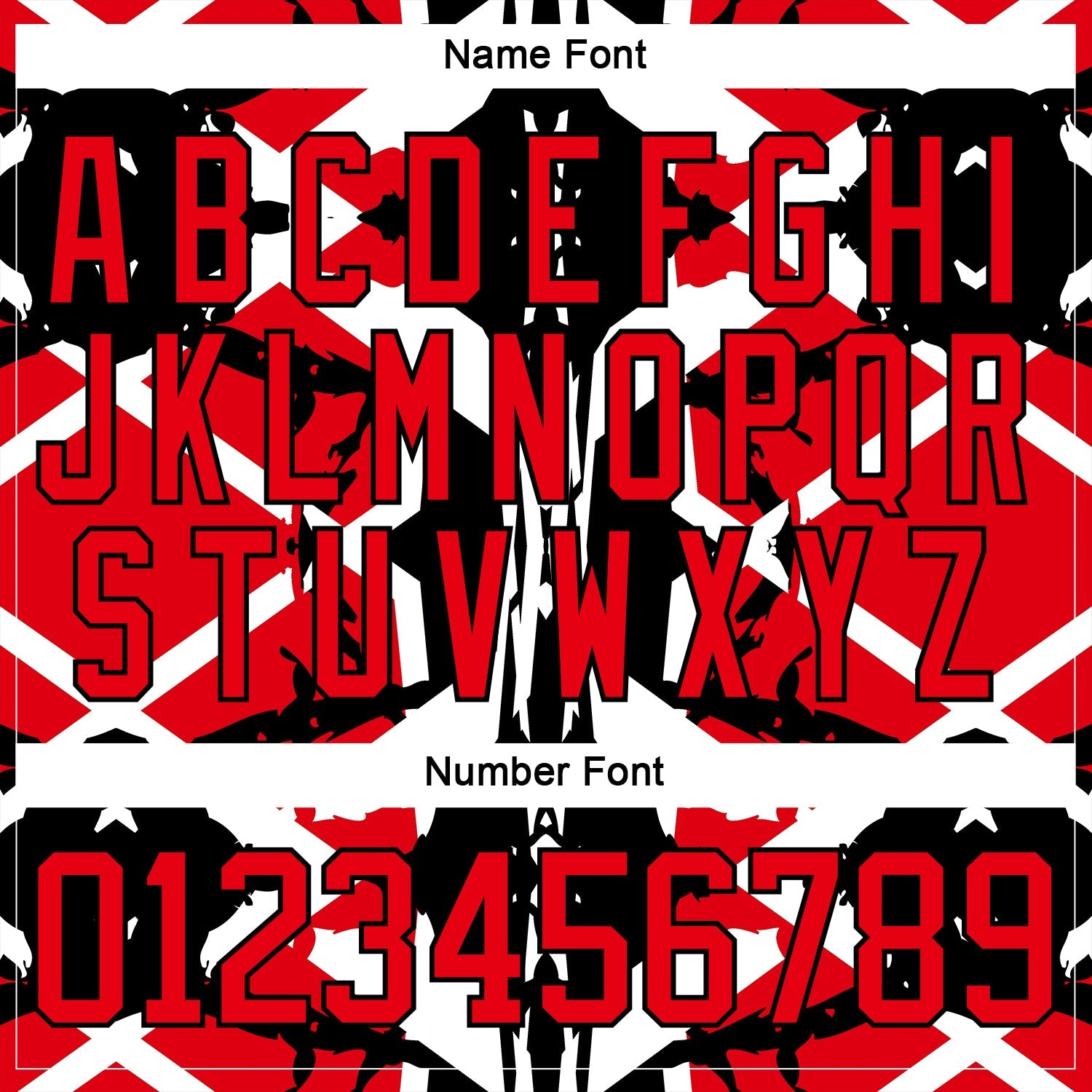 Custom Black Fire Red-White 3D Pattern Abstract Hockey Lace Neck Jersey