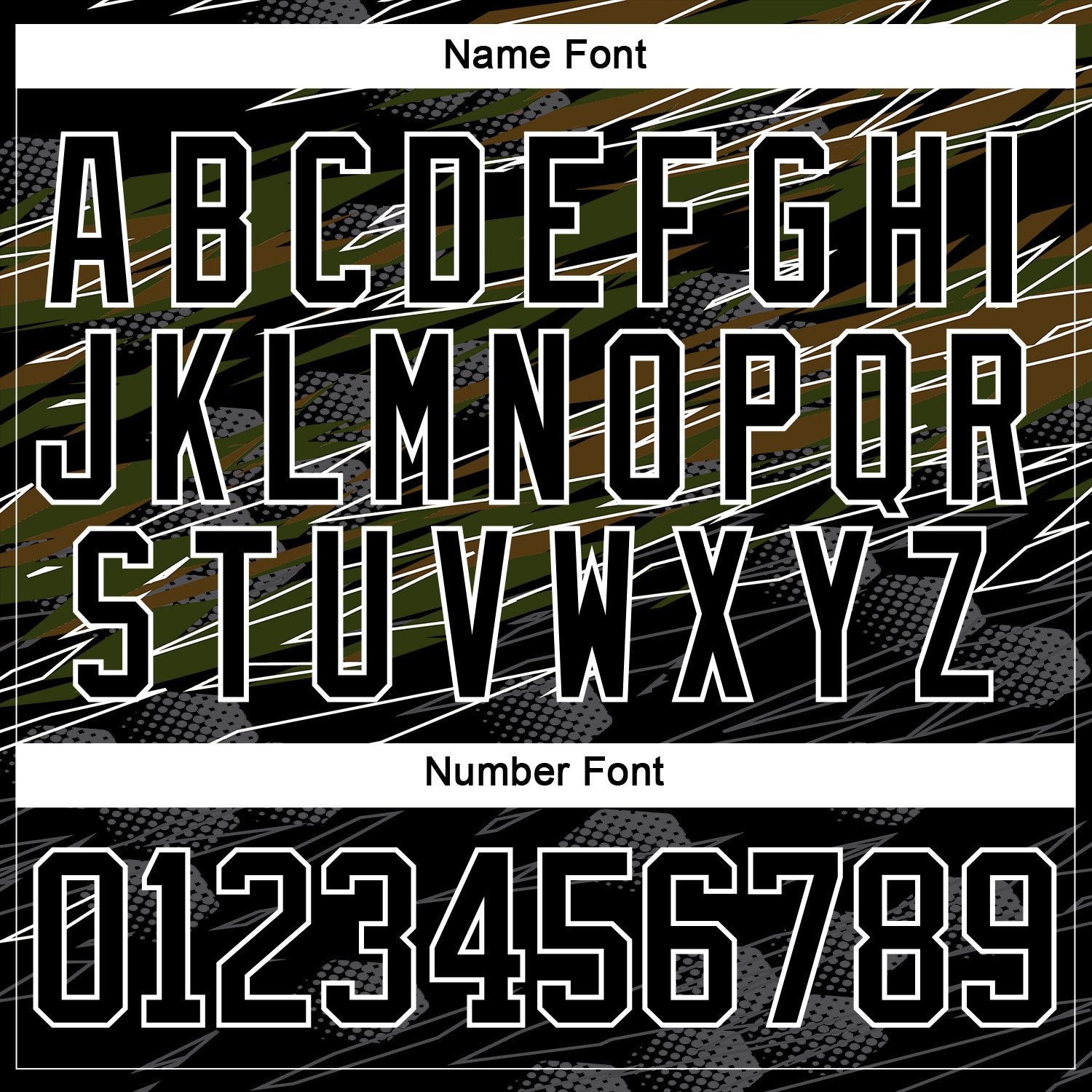 Custom Black Olive-White 3D Pattern Abstract Hockey Lace Neck Jersey