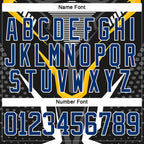 Custom Black US Navy Blue Red-White 3D Pattern Cyber Mecha E-sport Hockey Jersey