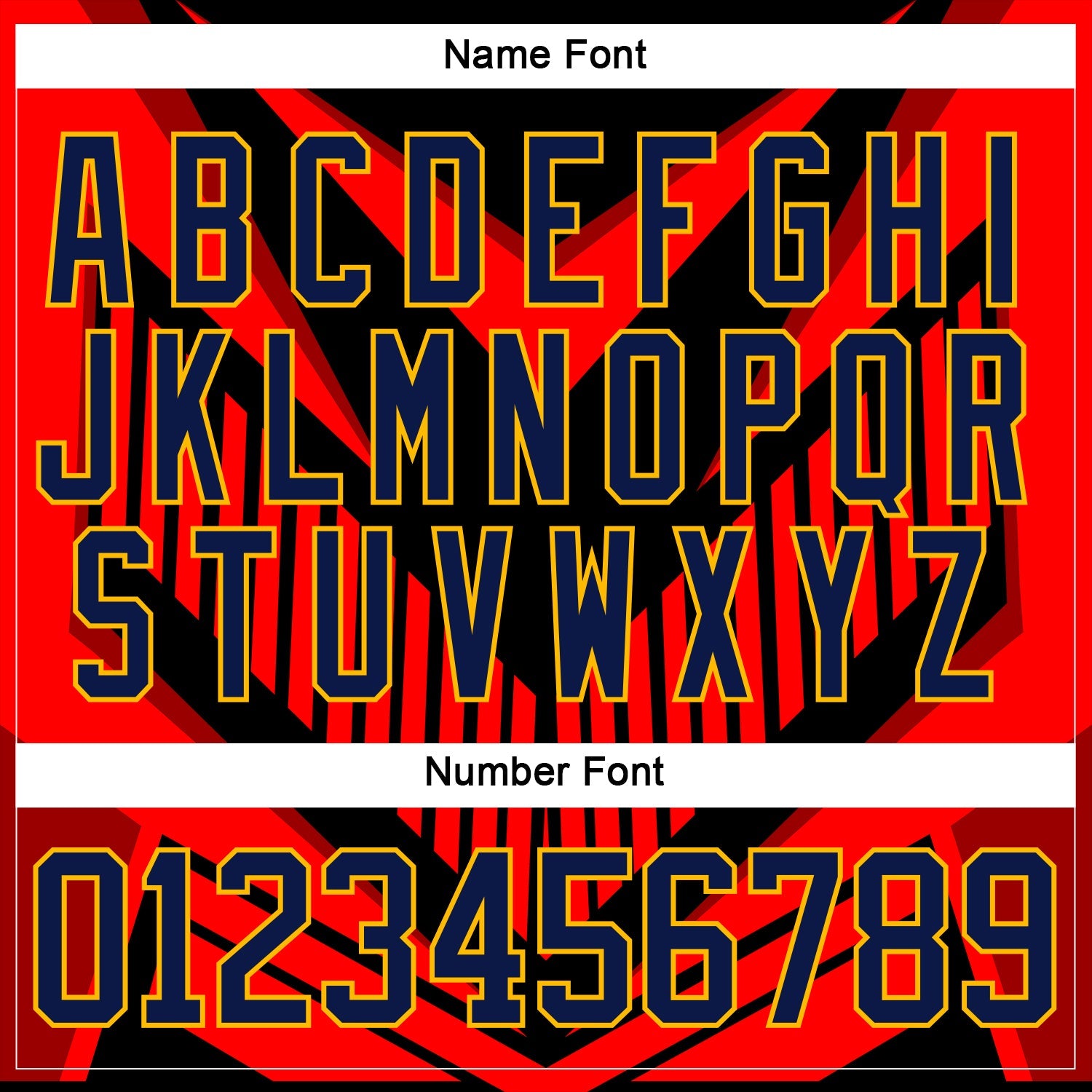 Custom Orange Navy Black-Gold 3D Pattern Cyber Mecha E-sport Hockey Jersey