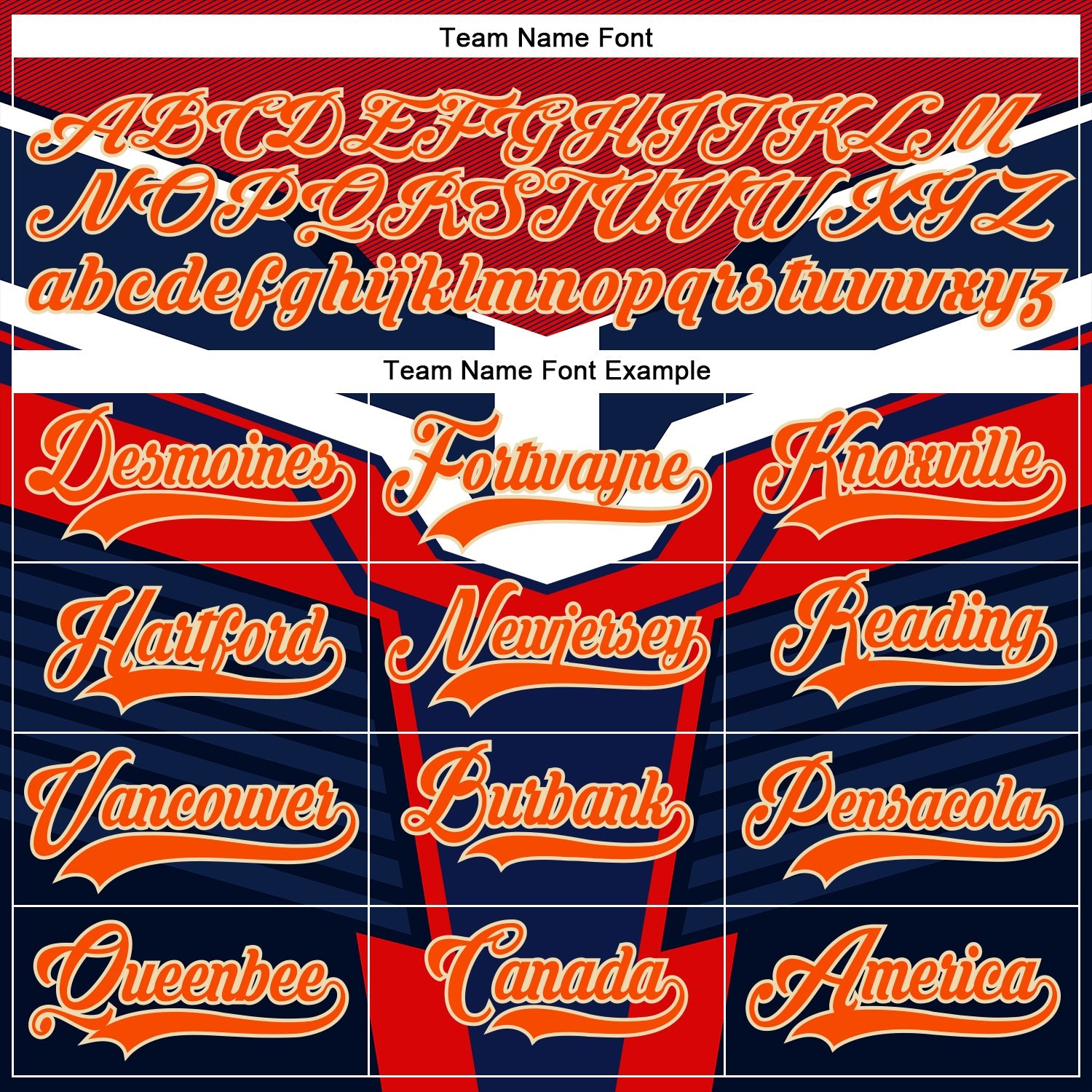 Custom Navy Orange Gold Cream-White 3D Pattern Cyber Mecha E-sport Hockey Jersey