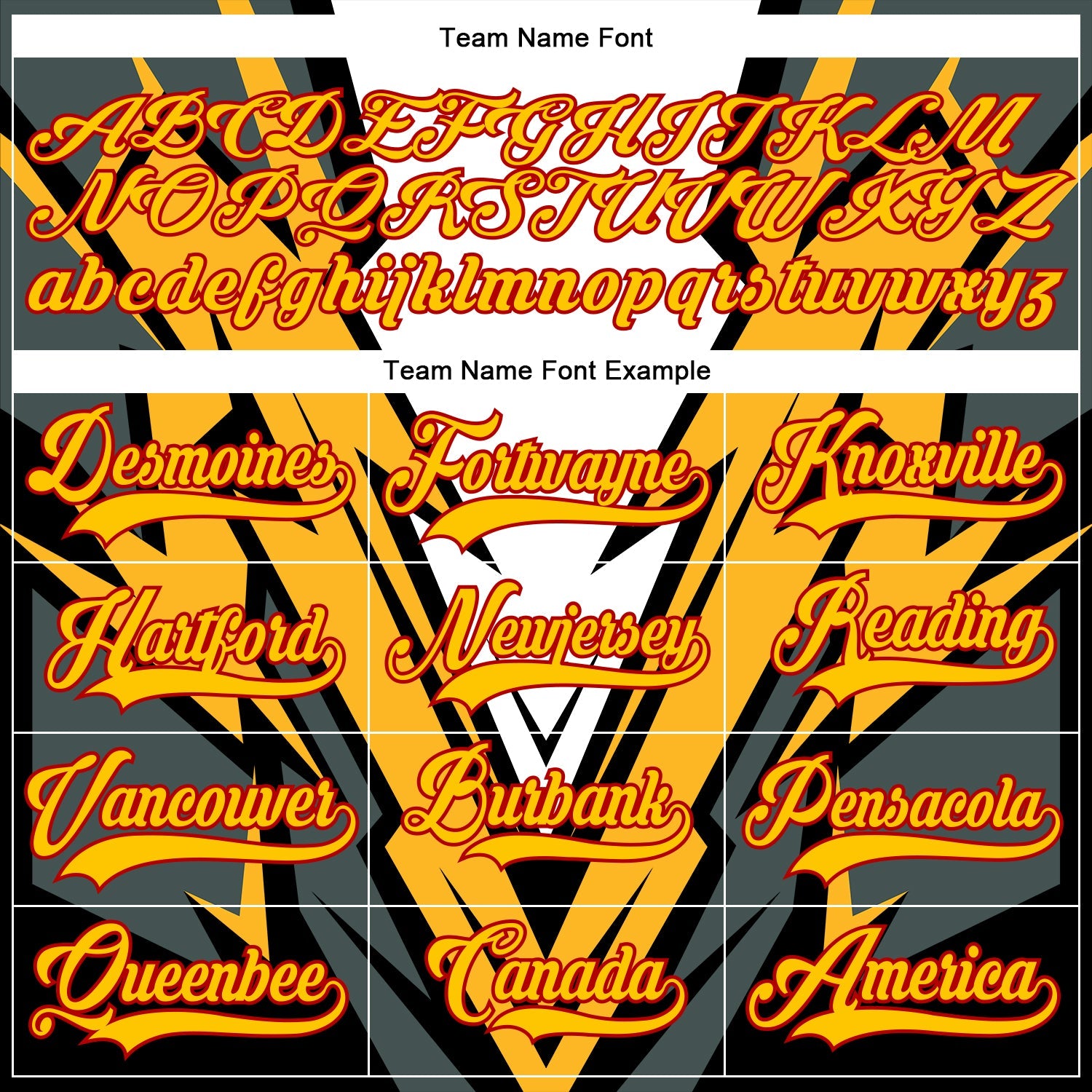 Custom Black Yellow Royal-Red 3D Pattern Cyber Mecha E-sport Hockey Jersey