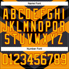 Custom Black Yellow Gray Royal Red-White 3D Pattern Cyber Mecha E-sport Hockey Jersey