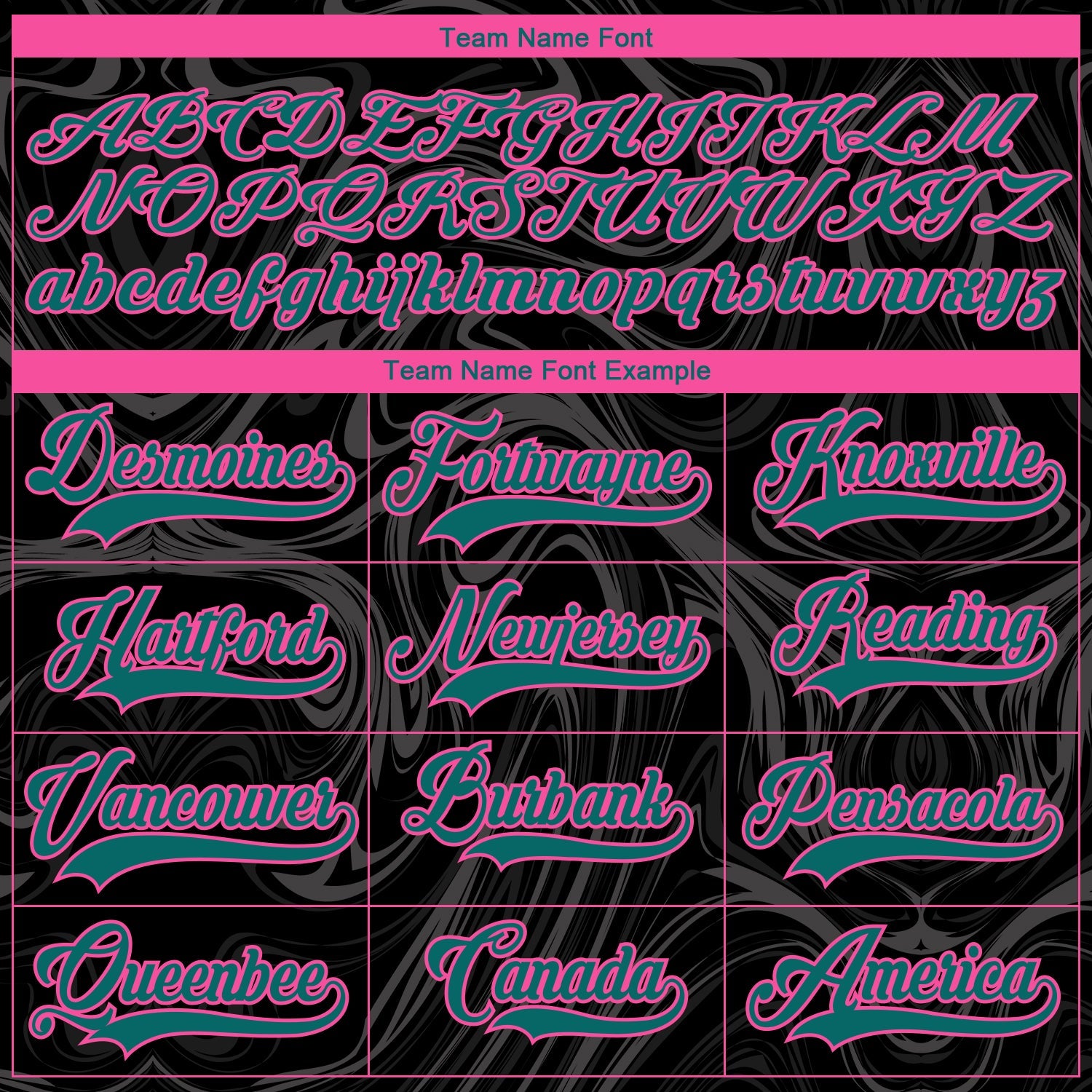 Custom Black Teal Pink-White 3D Splash Art Hockey Lace Neck Jersey