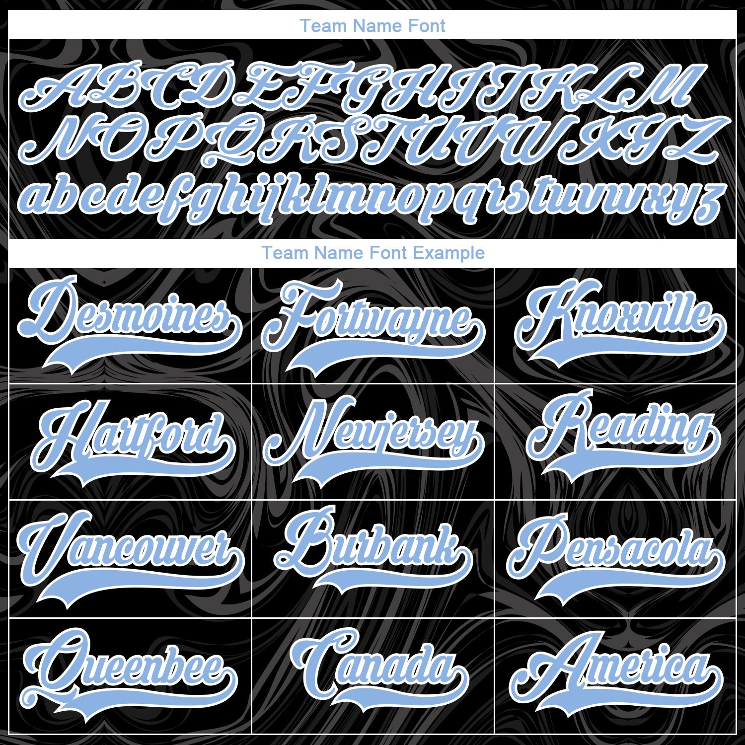 Custom Black Light Blue-White 3D Splash Art Hockey Lace Neck Jersey