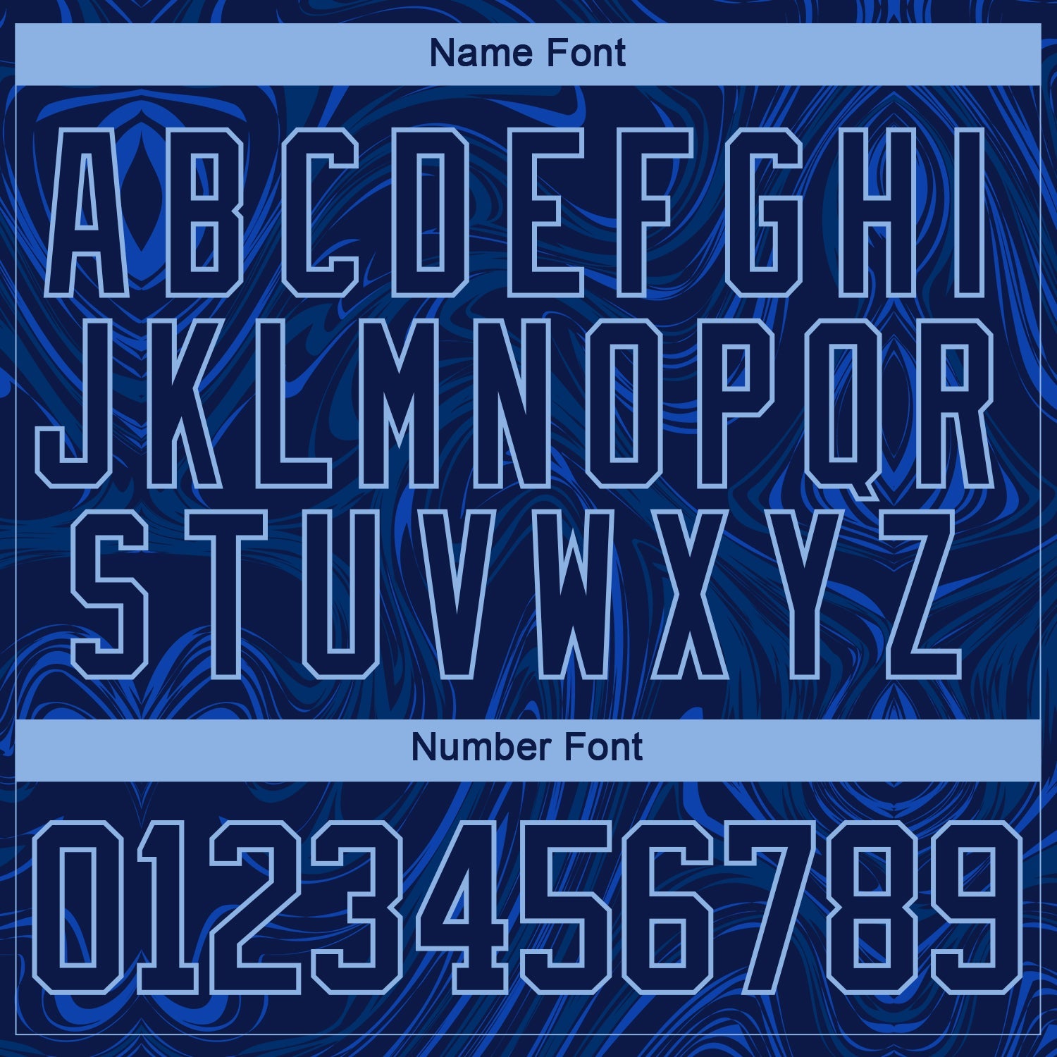 Custom Navy Light Blue-White 3D Splash Art Hockey Lace Neck Jersey