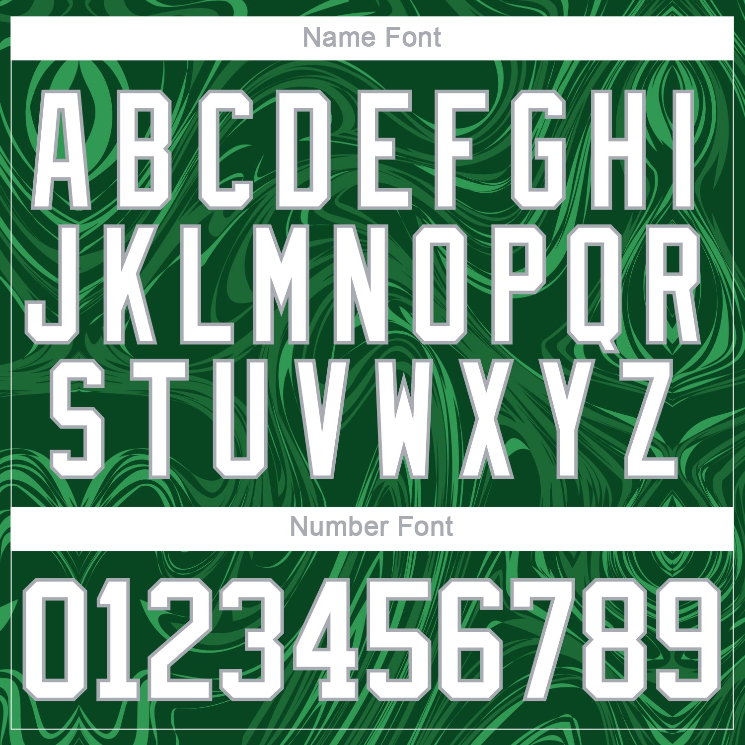 Custom Green White-Gray 3D Splash Art Hockey Lace Neck Jersey