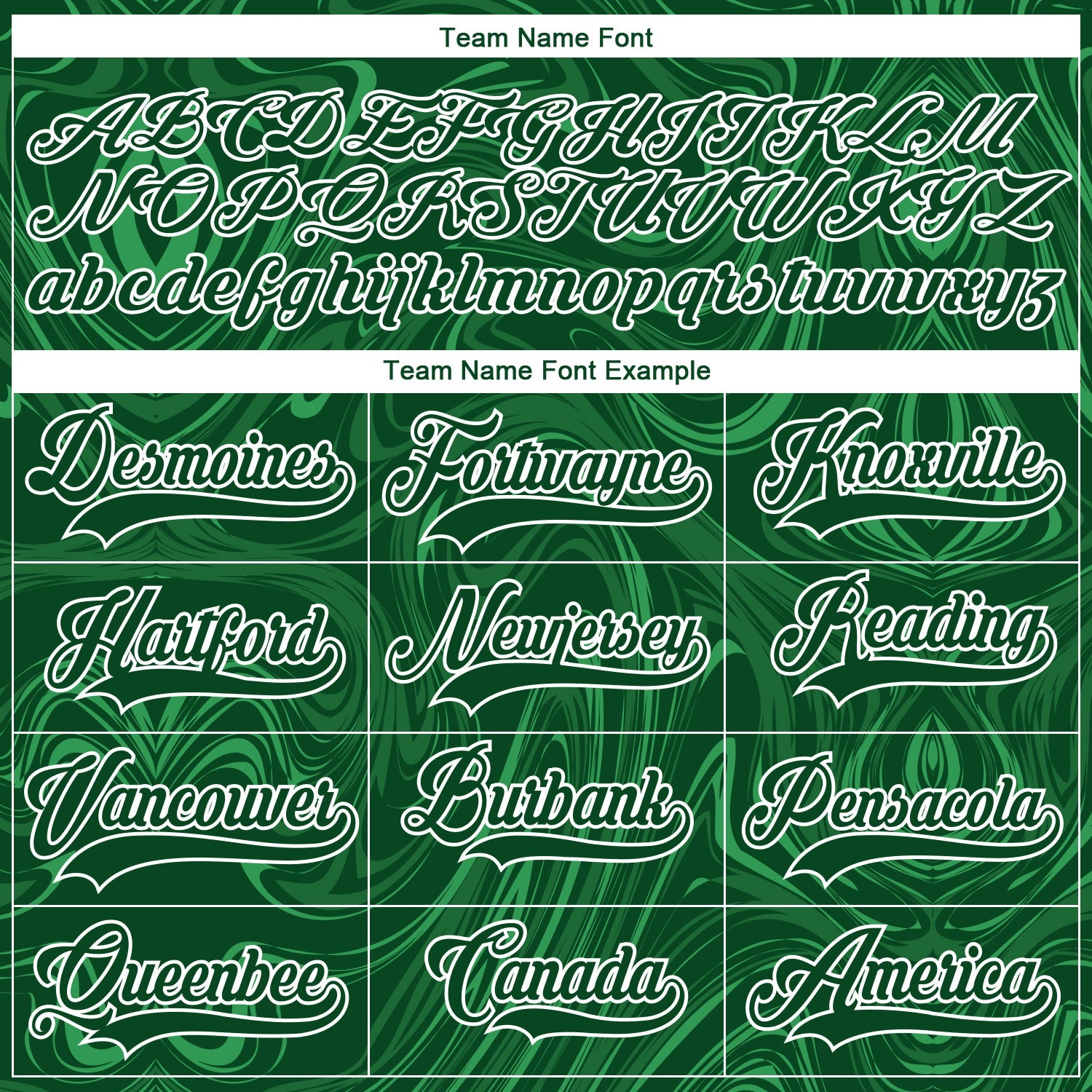 Custom Green Old Gold-White 3D Splash Art Hockey Lace Neck Jersey