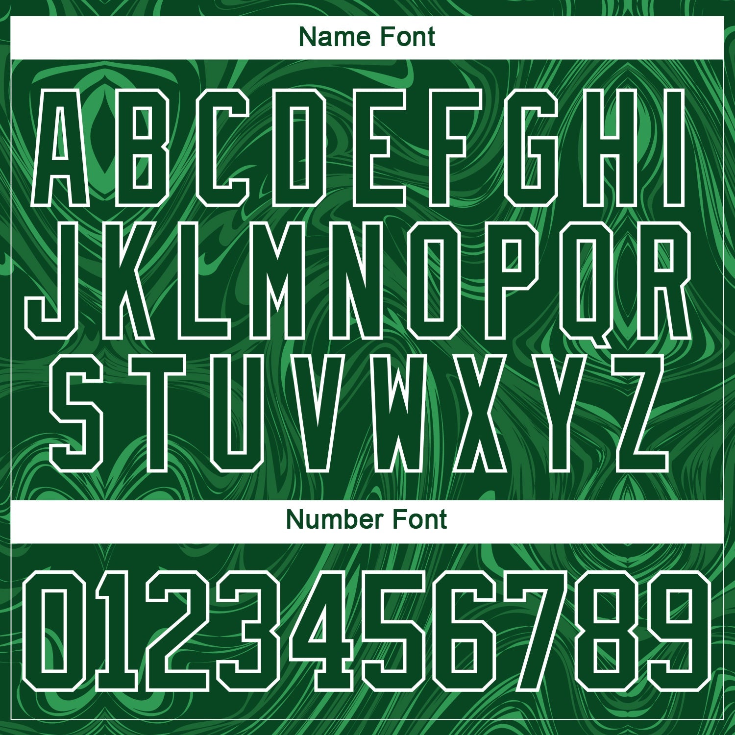 Custom Green Old Gold-White 3D Splash Art Hockey Lace Neck Jersey