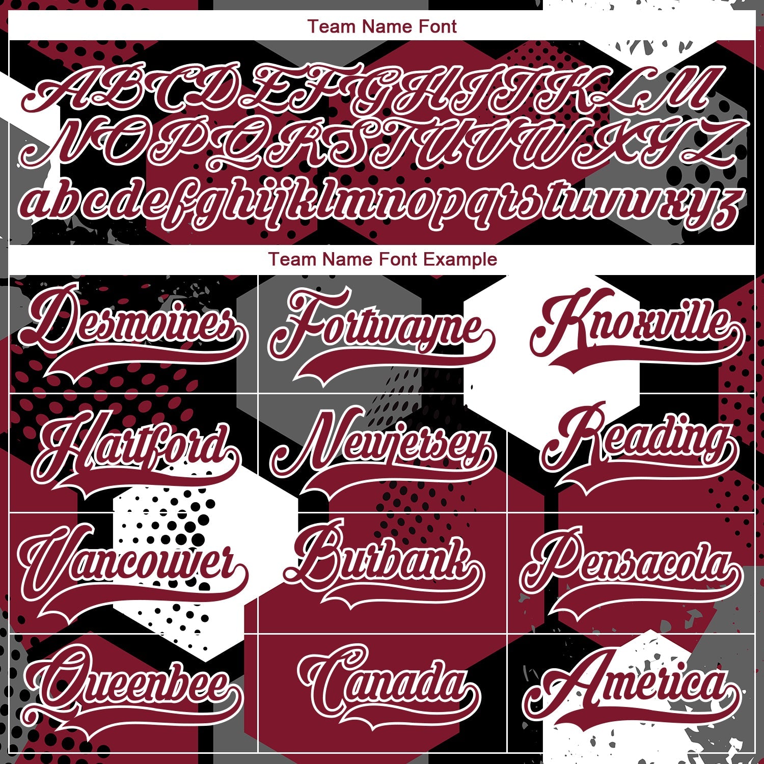 Custom Crimson Black-White 3D Pattern Geometric Shape Hockey Lace Neck Jersey