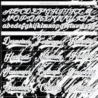 Custom Black White-Gray 3D Splash Art Hockey Lace Neck Jersey