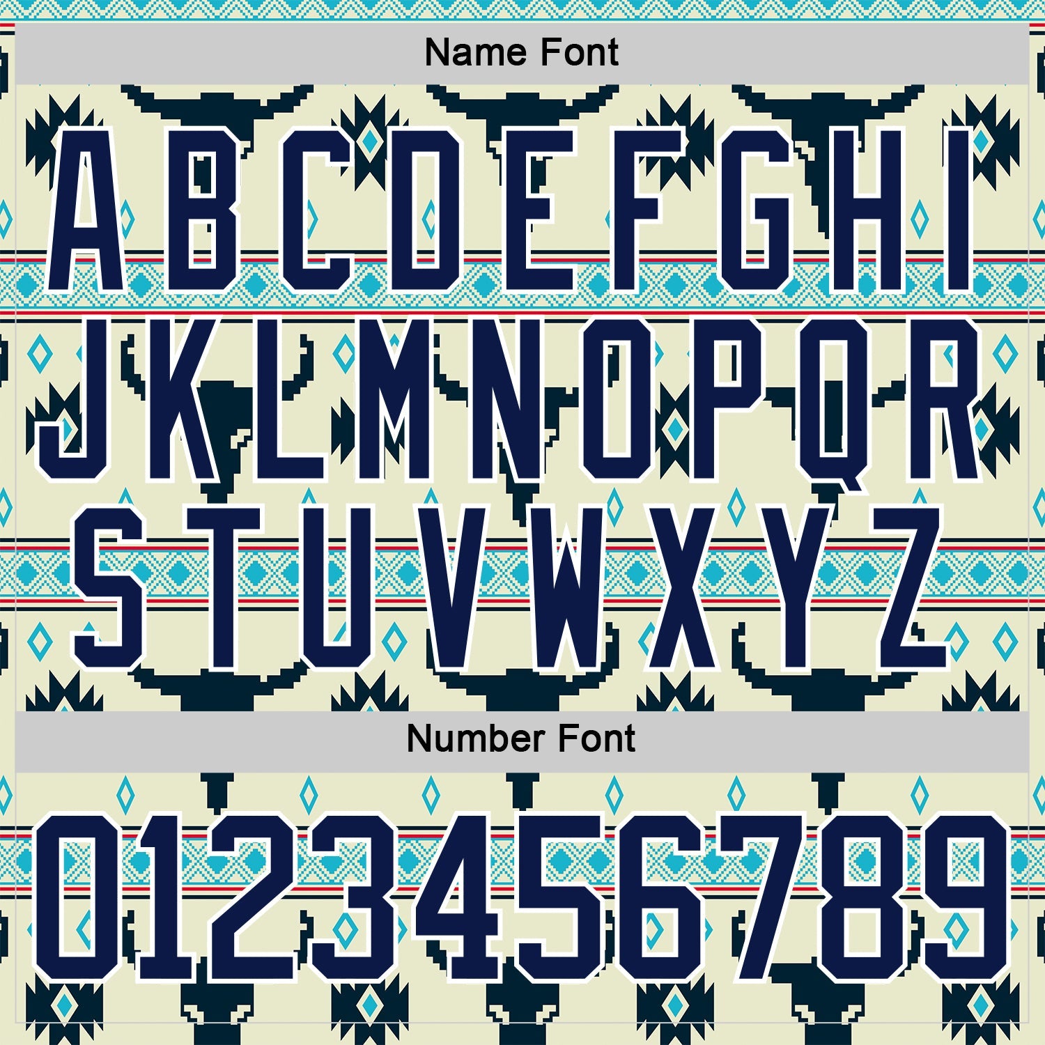 Custom Cream Navy-White 3D Pattern Native Americans Tribal Indigenous People Hockey Lace Neck Jersey