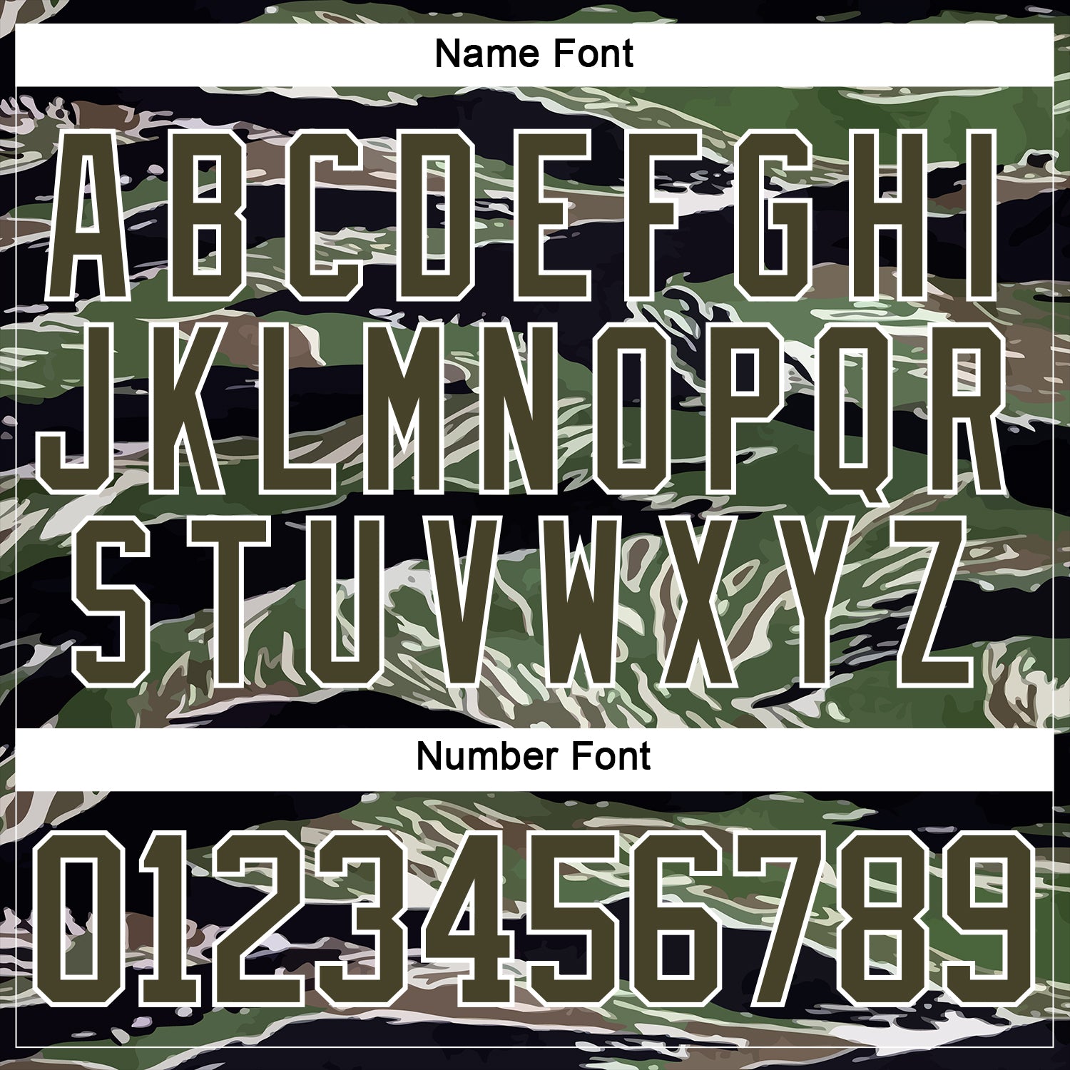 Custom Camo Olive Black-White 3D Camouflage Hockey Lace Neck Jersey