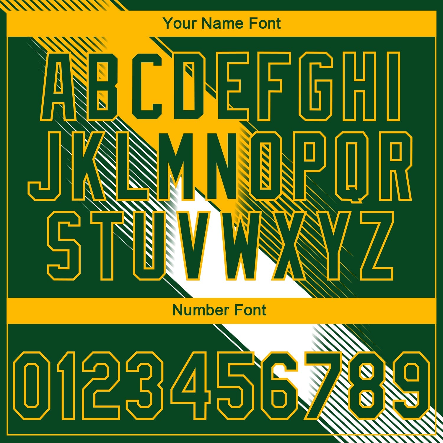 Custom Stitched Green Gold-White 3D Pattern Design E-sports Pullover Sweatshirt Hoodie