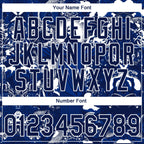 Custom Stitched Navy Royal-White 3D Pattern Design Religion Jesus Christ Pullover Sweatshirt Hoodie