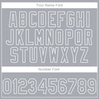 Custom Stitched Gray White 3D Pattern Design Religion Jesus Christ Pullover Sweatshirt Hoodie